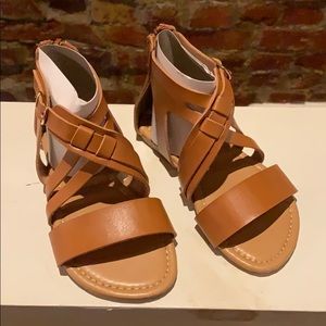 Brand New Briwn Sandals for Toddler Girl!